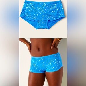 Victoria’s Secret Panties Pink panties PINK cotton Boyshort shortie silver stars